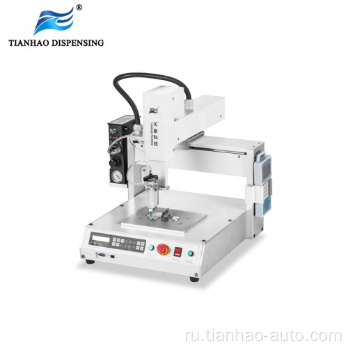 Glue Dipensing Robot 3 Oxis Robot для Gantry Robot Desktop Автоматический диспенсер Cyanoacrylate Glue Machine TH-206H-K